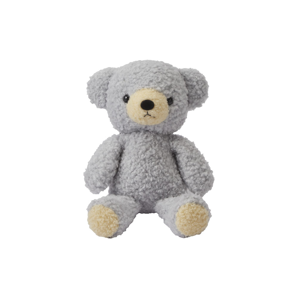 ヌイグルミ クマ スモークブルーｘクリーム