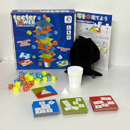 ゲーム　サイコロタワー　”ｔｅｅｔｅｒ　ｔｏｗｅｒ”