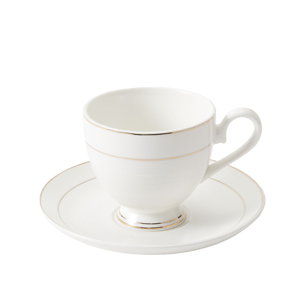 Ｃ＆Ｓ　ホワイトｘゴールドダブルライン