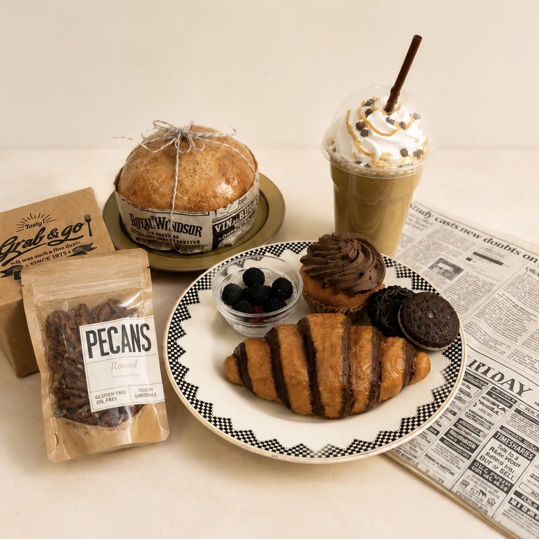 ブランチカフェセット　カフェオレ