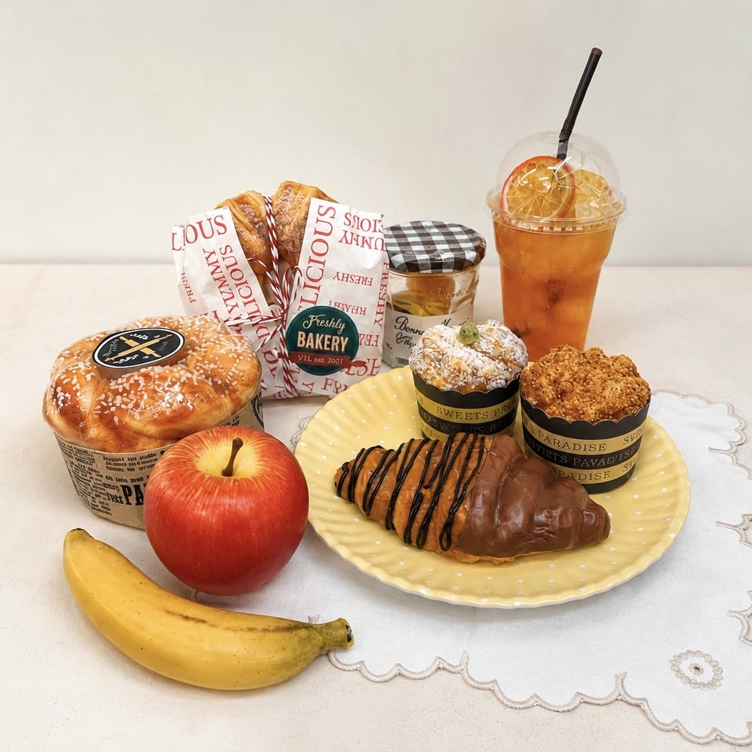 ブランチカフェセット　オレンジティー