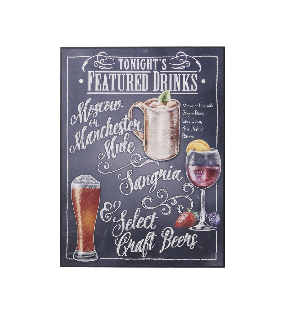 ﾁｮｰｸｱｰﾄ風 ｶﾗｰ Bar Drinks